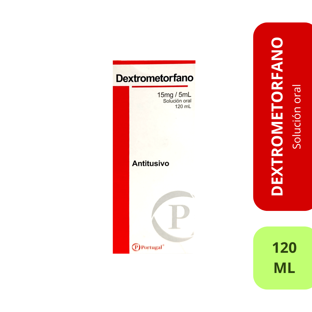Dextrometorfano 15mg / 5mL Solución oral - 120mL