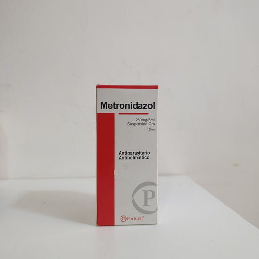 Metronidazol 250mg / 5mL Suspensión Oral - 120mL