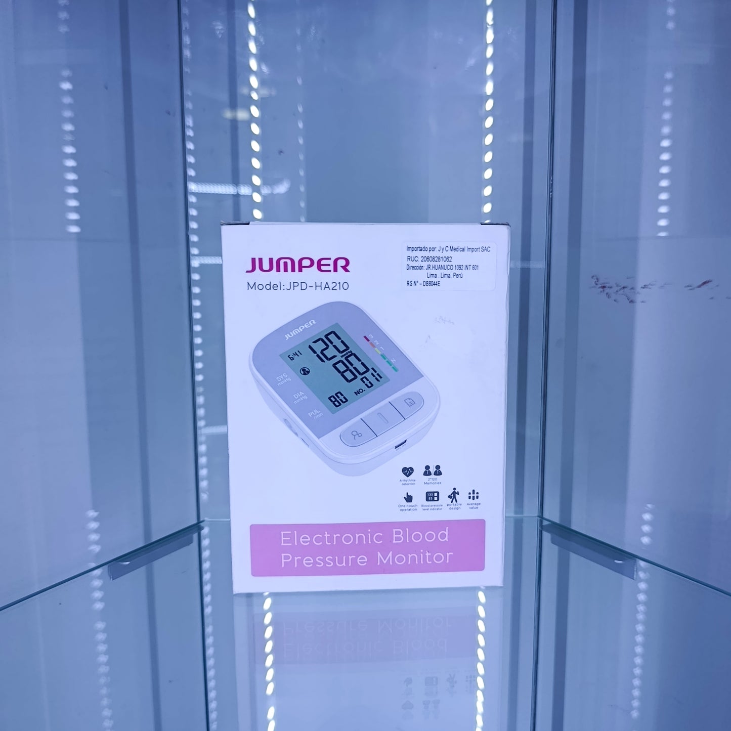 JUMPER Monitor de presión arterial electrónico (JPD-HA210)