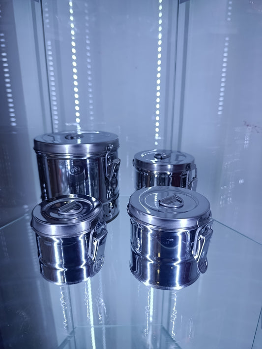 Tambores de Esterilización (Cajas de Acero Inoxidable)