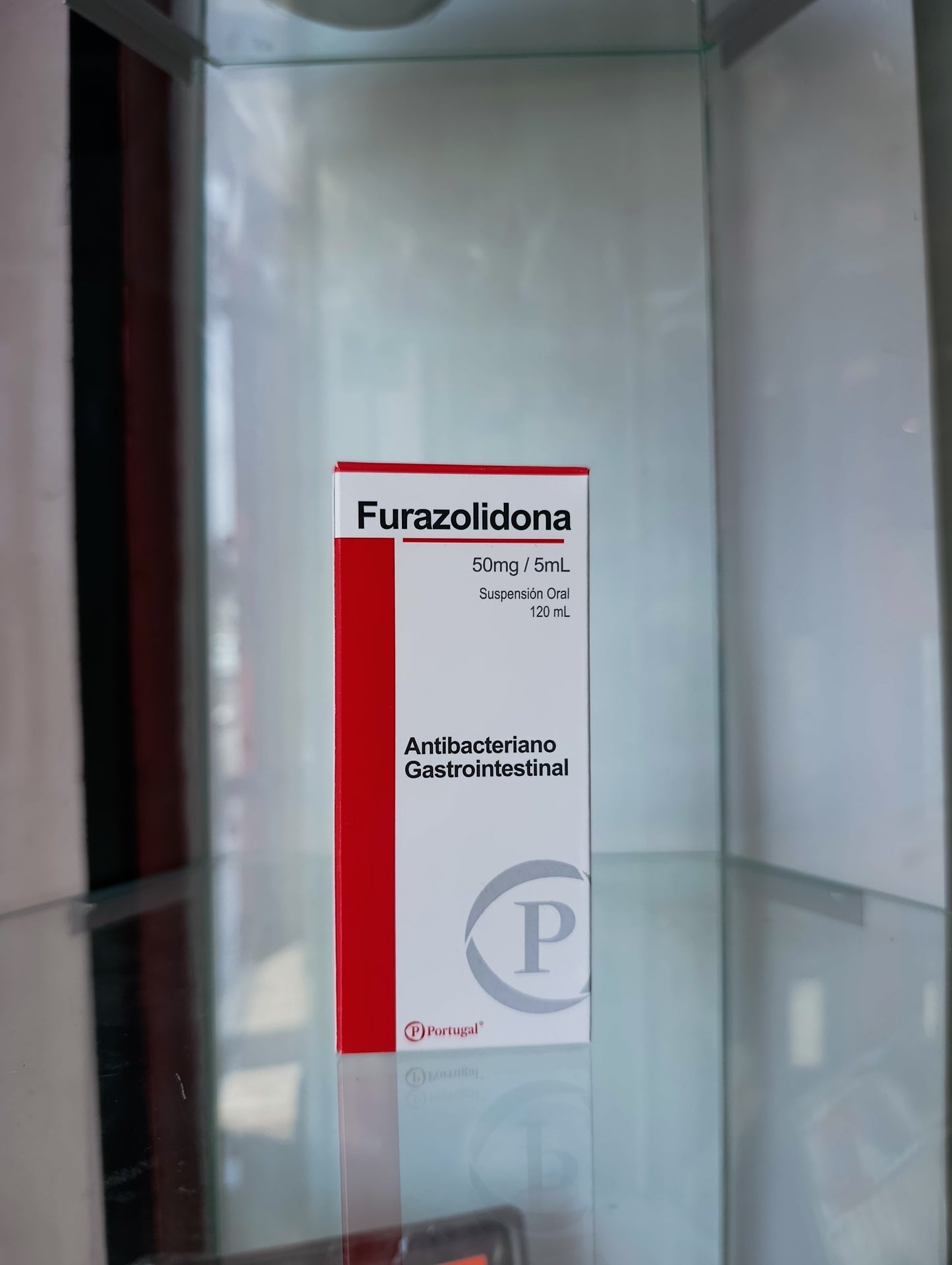 Furazolidona 50mg / 5mL - 120 mL (Suspensión Oral)