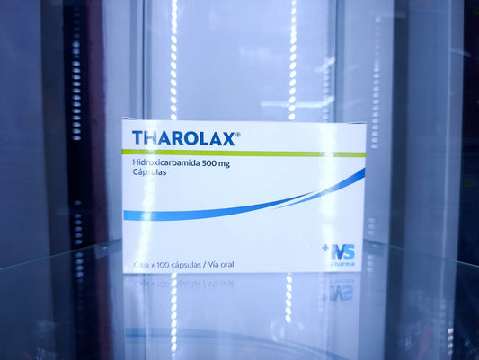 THAROLAX - Hidroxicarbamida 500 mg(Cápsulas)