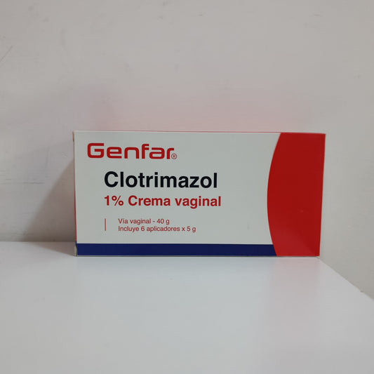 Clotrimazol 1% Crema vaginal