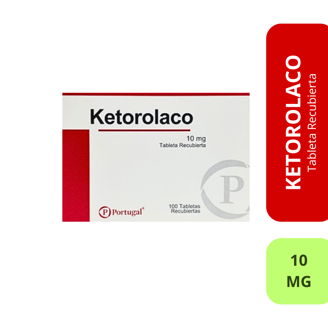 Ketorolaco 10mg Tableta Recubierta
