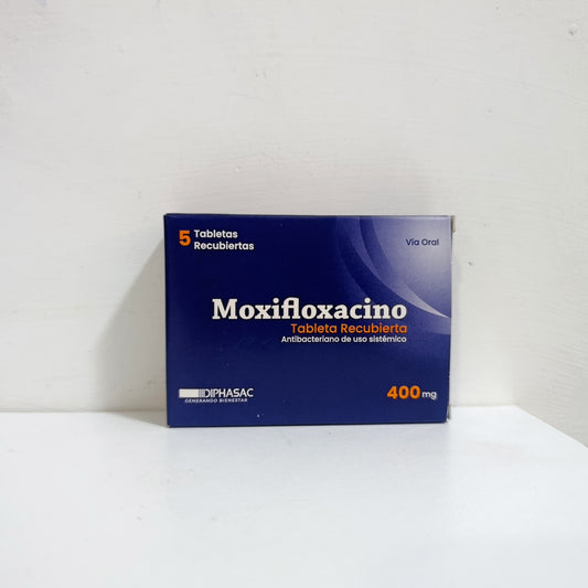 Moxifloxacino 400 mg