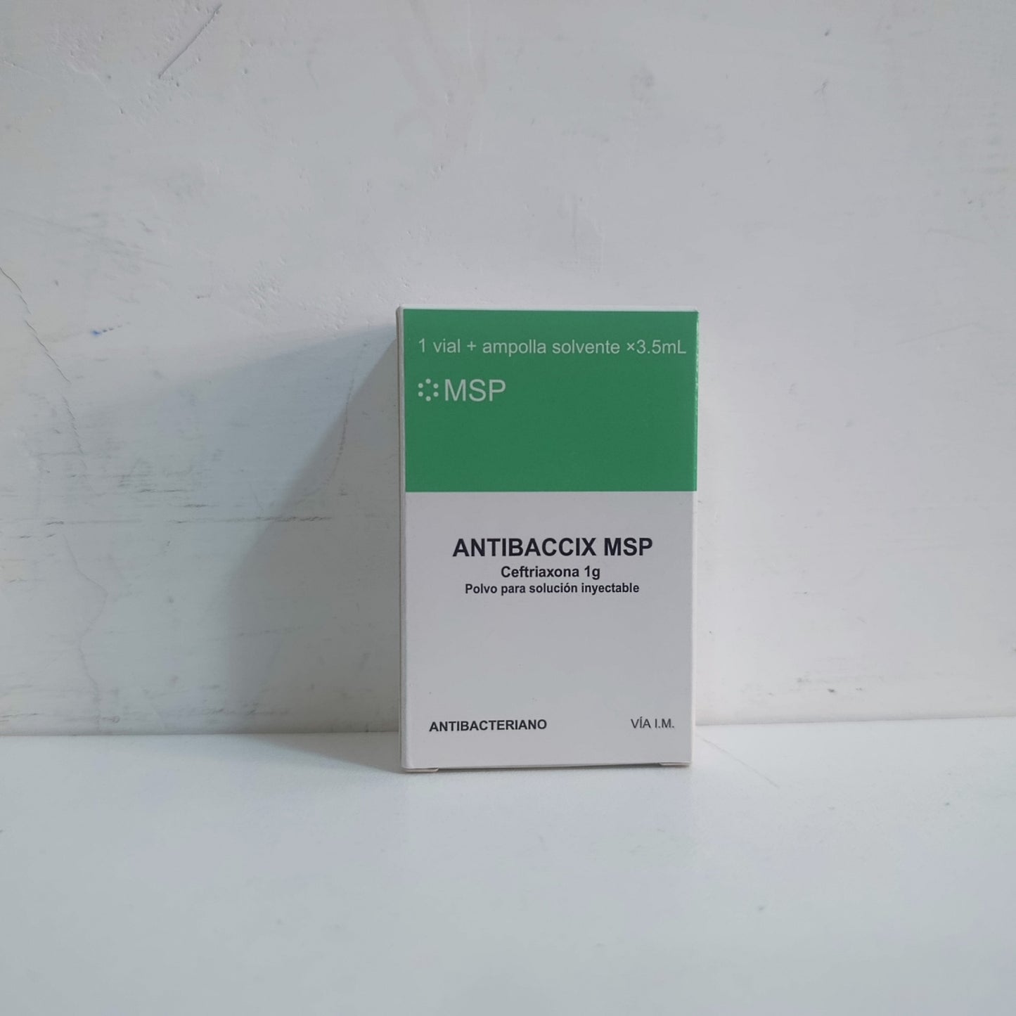 ANTIBACCIX MSP (Ceftriaxona 1g)