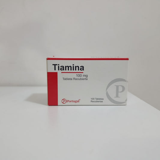 Tiamina 100 mg Tableta Recubierta