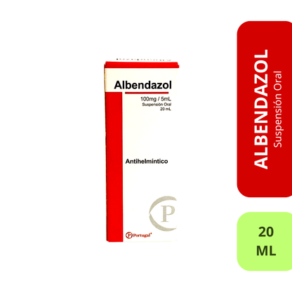 Albendazol 100mg /5mL