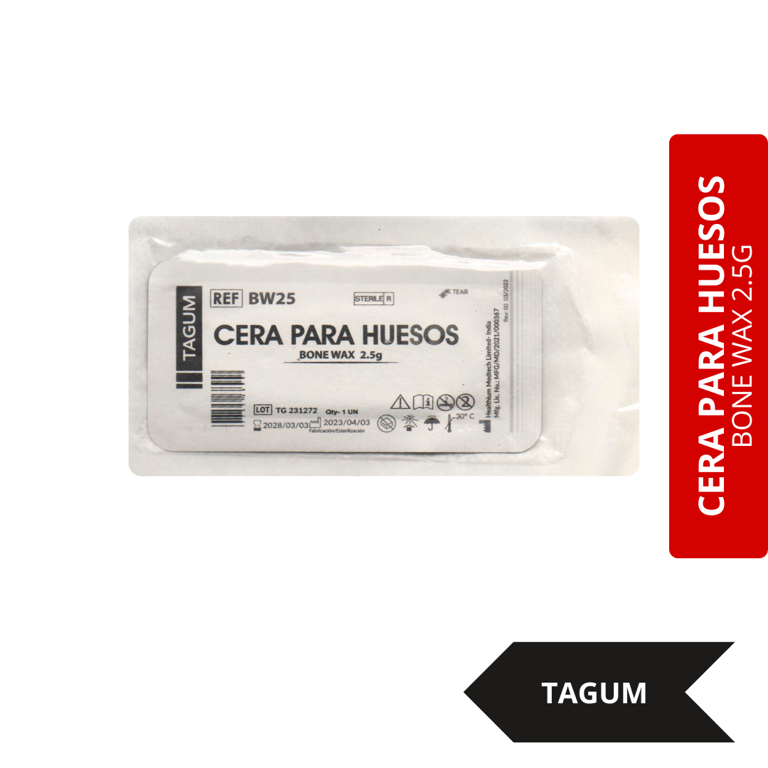 Cera para Huesos (Bone Wax) 2,5 g - TAGUM - (UNIDAD)
