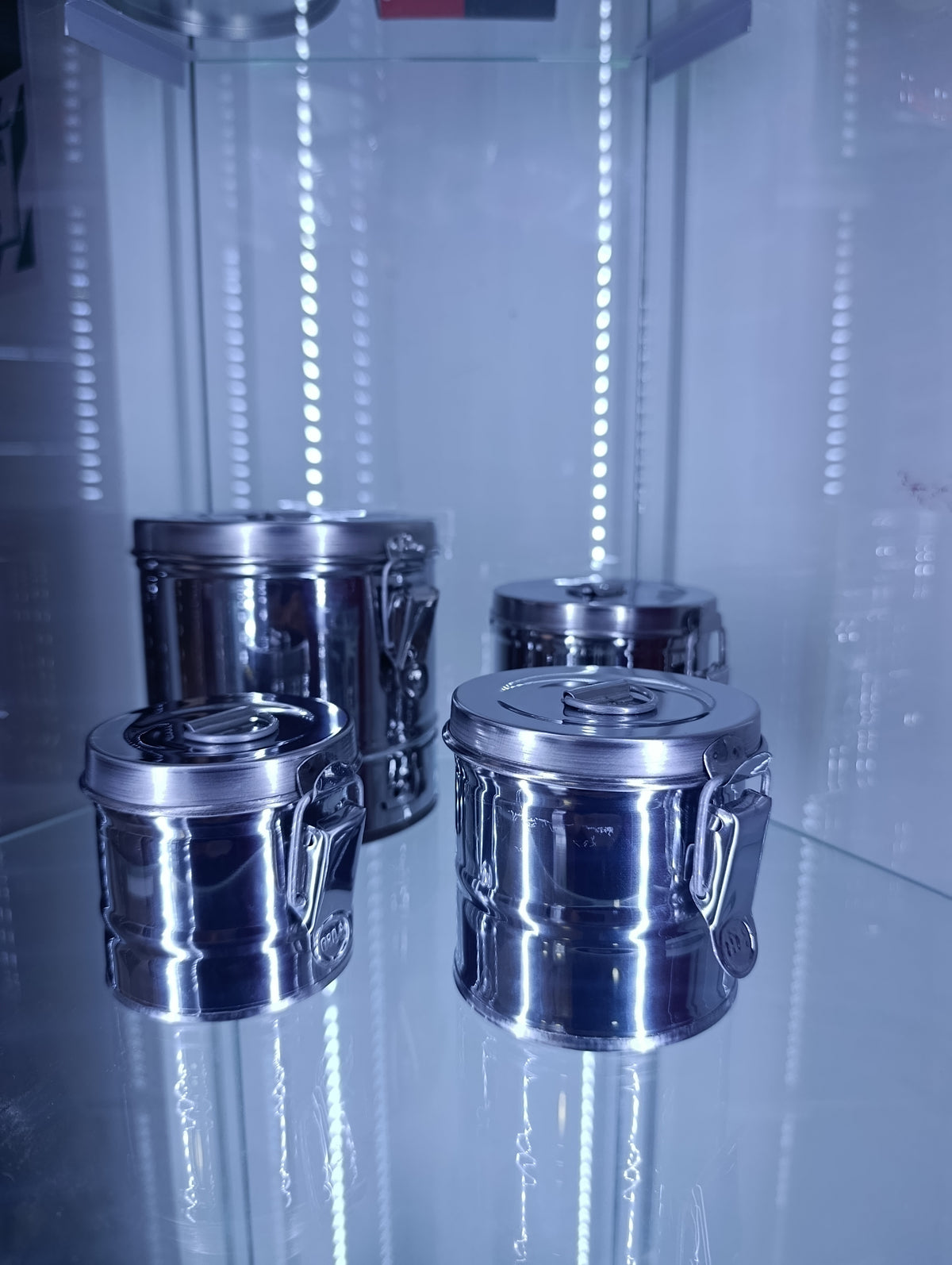 Tambores de Esterilización (Cajas de Acero Inoxidable)