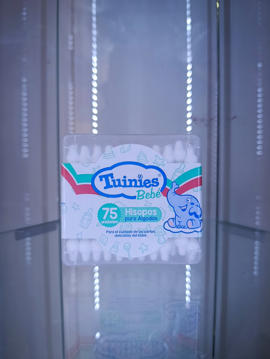 Tuinies Bebé Hisopos (75 unidades)