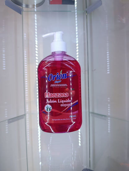 Orión Hogar Antibacterial Manzana 444 mL (Jabón Líquido Corporal)