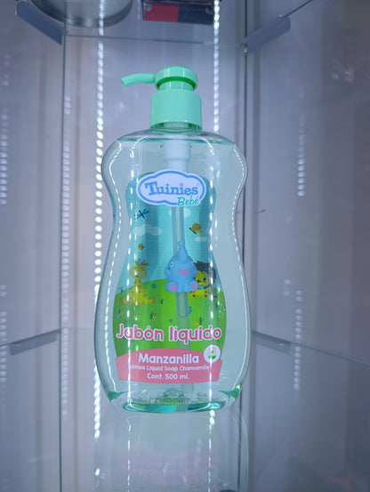 Tuinies Bebé Jabón Líquido Manzanilla 500 mL (Jabón líquido)