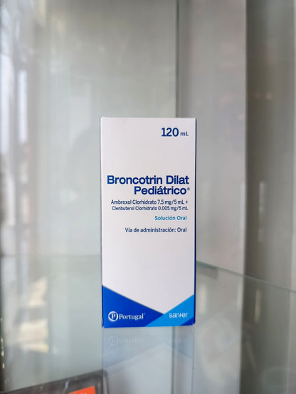 Broncotrin Dilat Pediátrico® - 120 mL (Solución Oral)