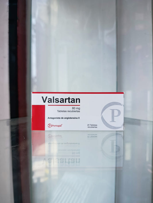 Valsartán 80 mg (Tabletas Recubiertas)