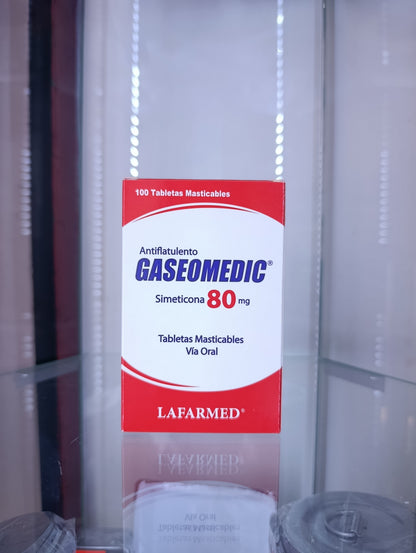 Gaseomedic 80 mg (Tabletas Masticables)