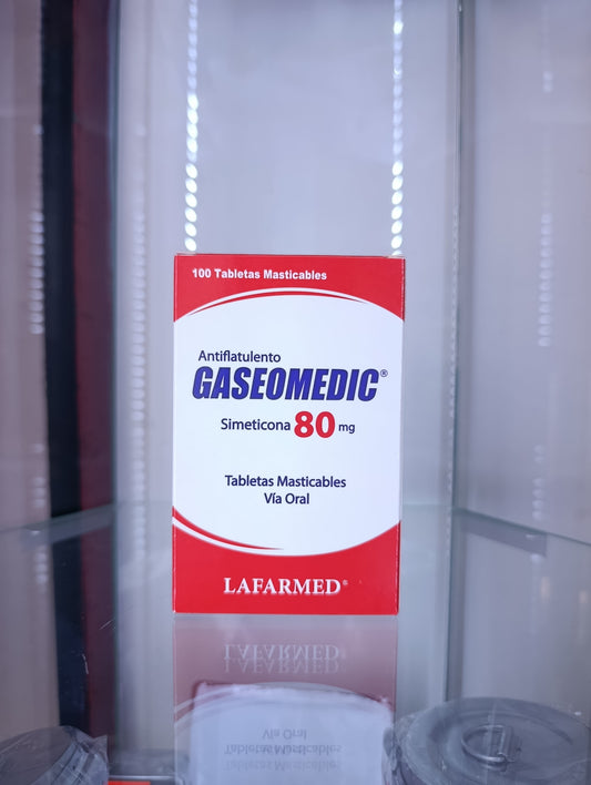 Gaseomedic 80 mg (Tabletas Masticables)