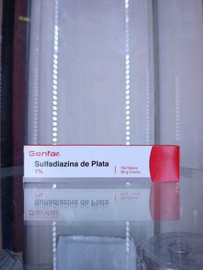 Sulfadiazina de Plata 1% (Crema)