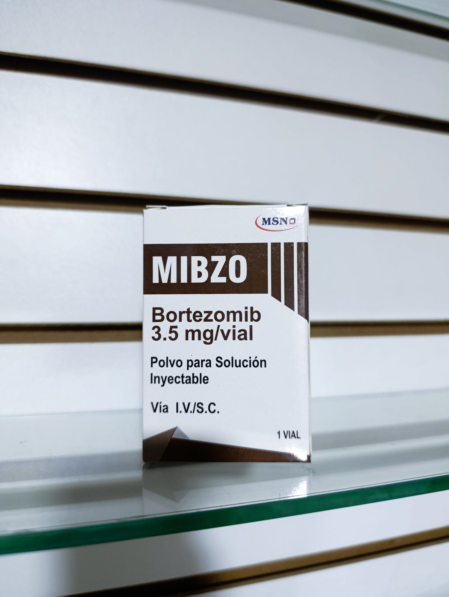 MIBZO 3.5 mg/vial (Polvo para Solución Inyectable)