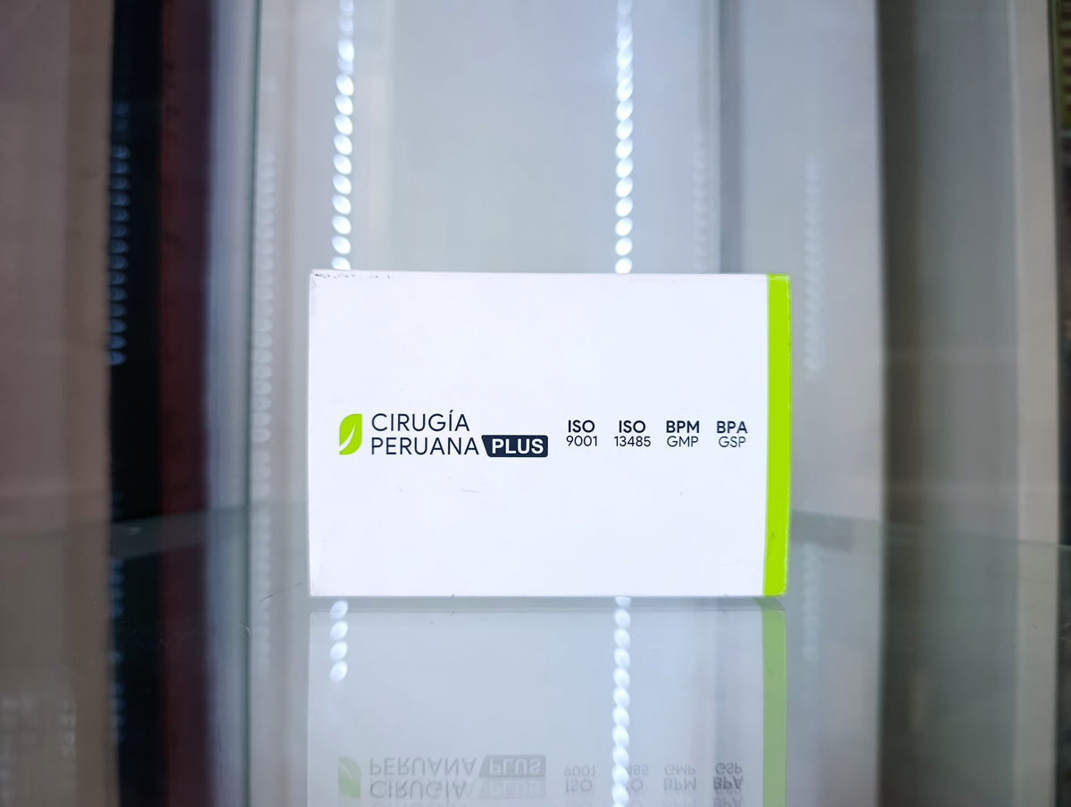 Suturas Quirúrgicas Lino 0 USP (3,5 Métrico) 70 CM - CIRUGÍA PERUANA PLUS - (UNIDAD)