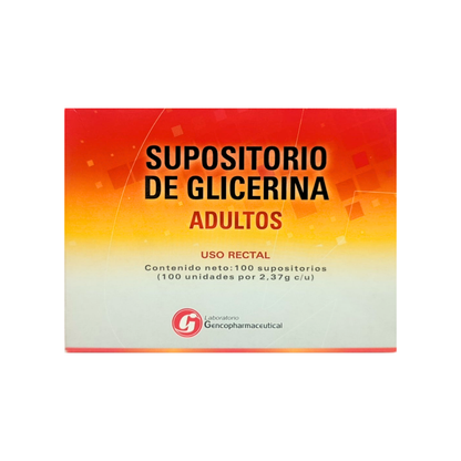 Supositorio de Glicerina Adultos