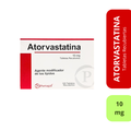Atorvastatina 10mg Tabletas Recubiertas