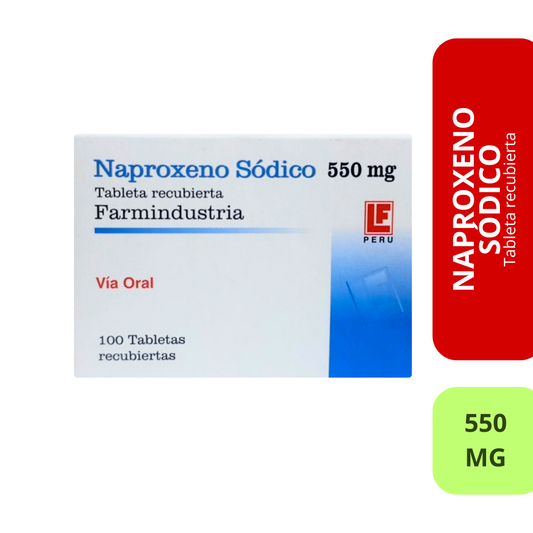 Naproxeno Sódico 550 mg