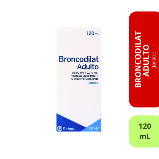 Broncodilat Adulto - 120 mL (Jarabe)