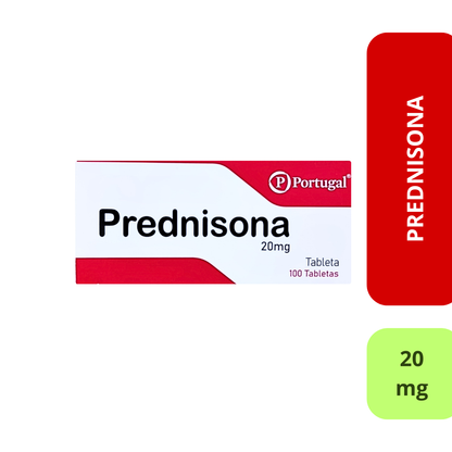 Prednisona 20 mg (Tableta)