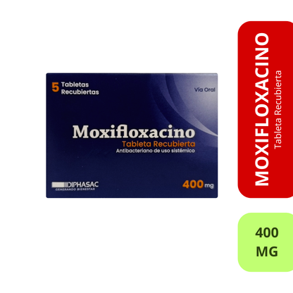 Moxifloxacino 400 mg