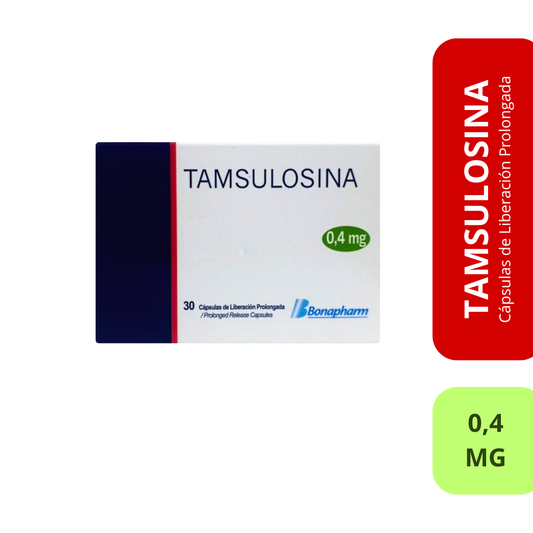 Tamsulosina 0,4 mg