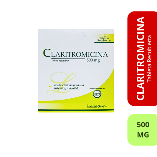 Claritromicina 500 mg