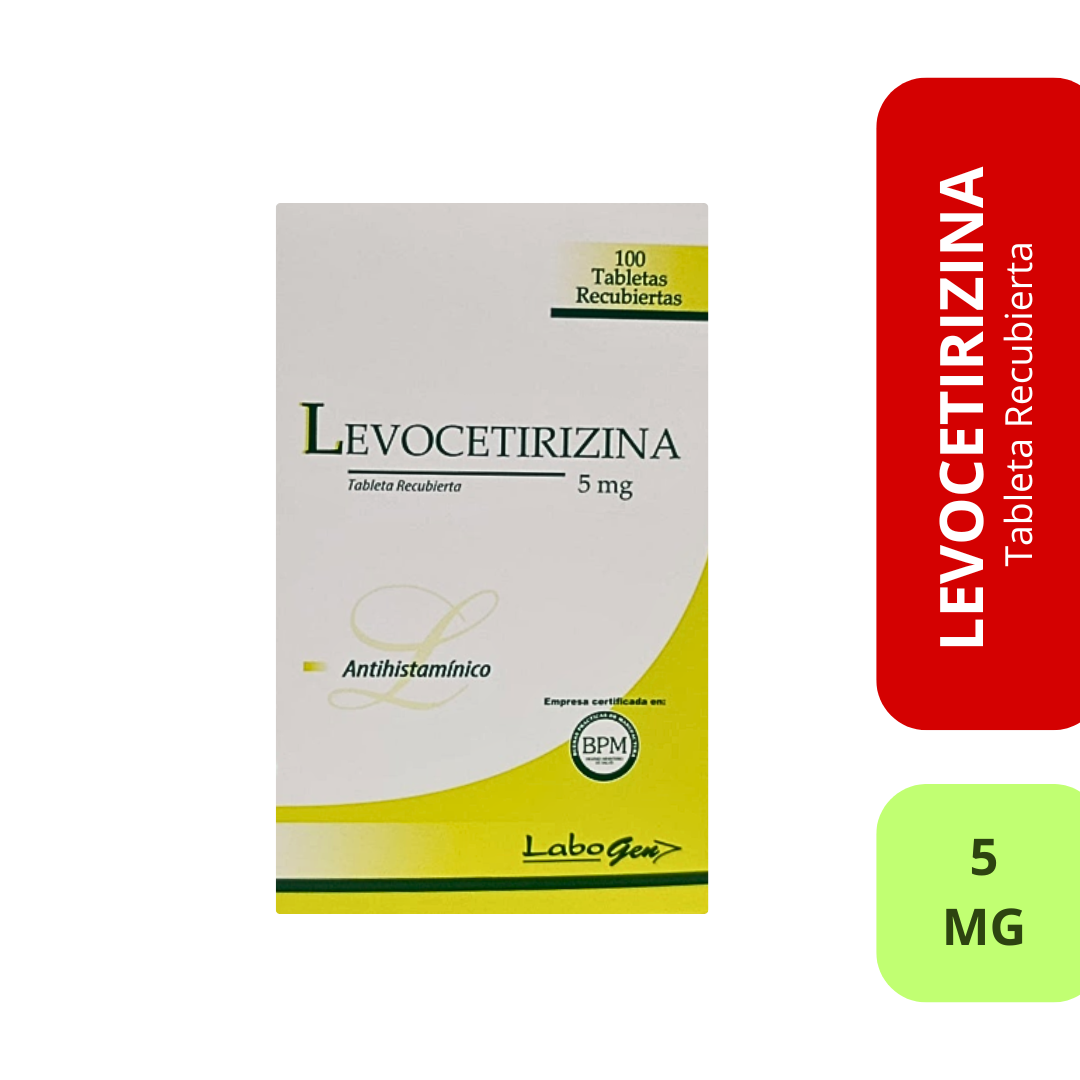 Levocetirizina 5 mg