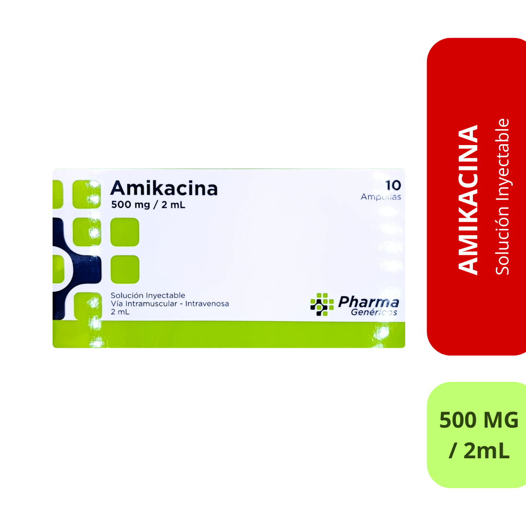 Amikacina (Solución Inyectable) - (UNIDAD)