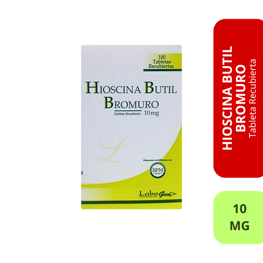 Hioscina Butil Bromuro 10 mg