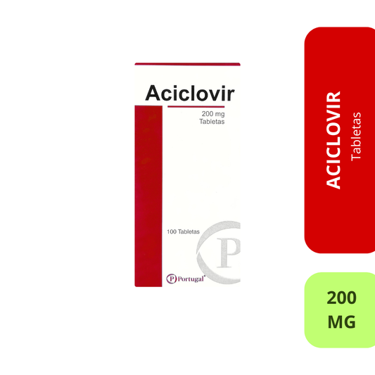 Aciclovir 200 mg (Tabletas)