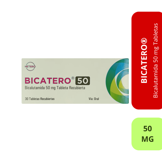 BICATERO® Bicalutamida 50 mg Tabletas