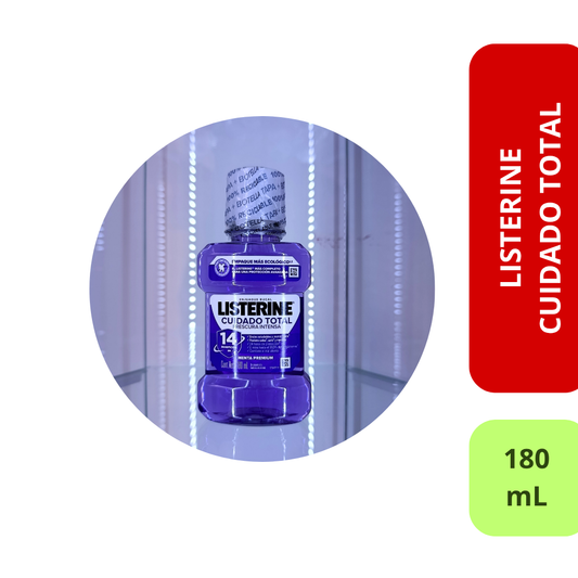 LISTERINE CUIDADO TOTAL 180 mL (Enjuague Bucal)