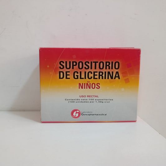 Supositorio de Glicerina Niños