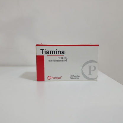 Tiamina 100 mg Tableta Recubierta