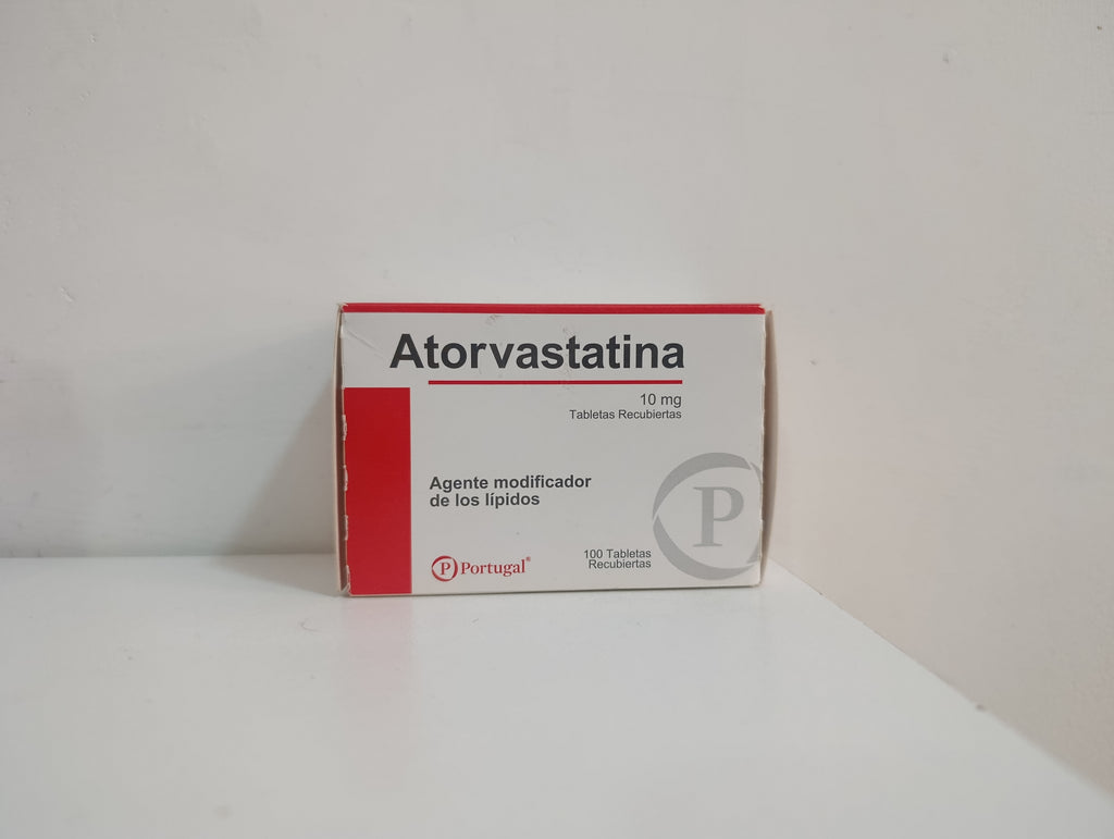 Atorvastatina 10mg Tabletas Recubiertas