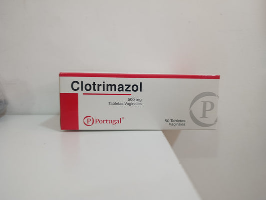 Clotrimazol 500mg Tabletas Vaginales