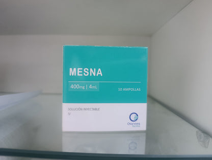 Mesna 400mg|4mL - 10 ampollas
