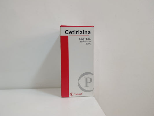 Cetirizina 5mg/5mL - Frasco 60mL
